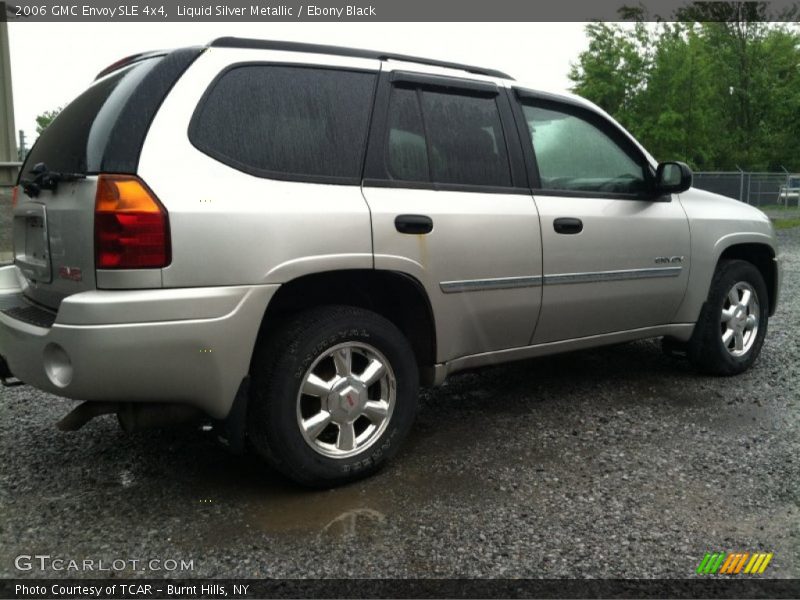 Liquid Silver Metallic / Ebony Black 2006 GMC Envoy SLE 4x4