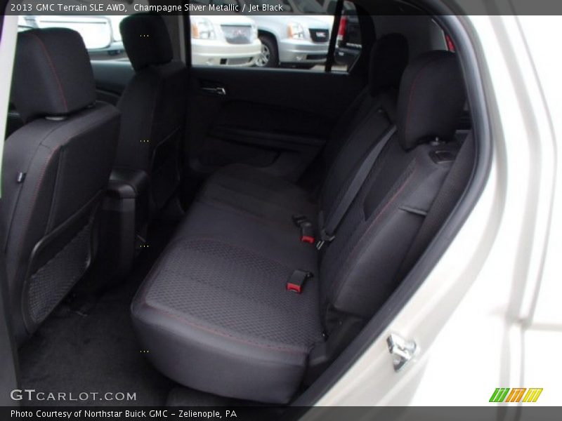 Champagne Silver Metallic / Jet Black 2013 GMC Terrain SLE AWD
