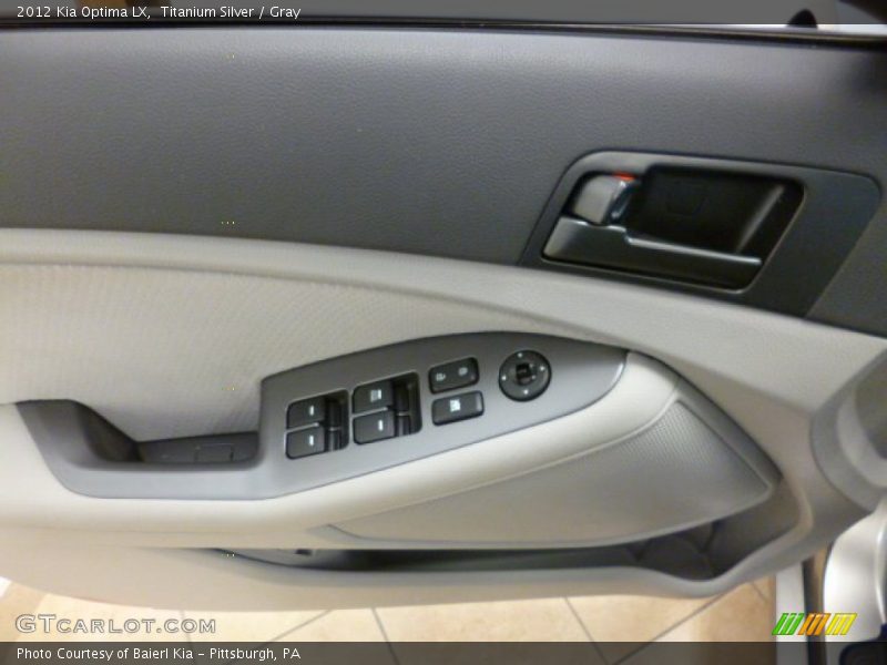 Titanium Silver / Gray 2012 Kia Optima LX