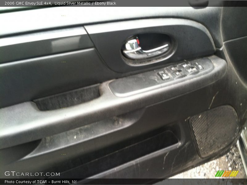 Liquid Silver Metallic / Ebony Black 2006 GMC Envoy SLE 4x4