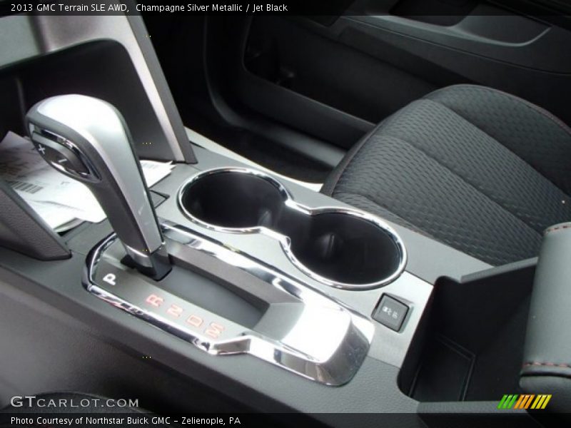 Champagne Silver Metallic / Jet Black 2013 GMC Terrain SLE AWD