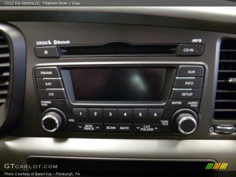 Titanium Silver / Gray 2012 Kia Optima LX