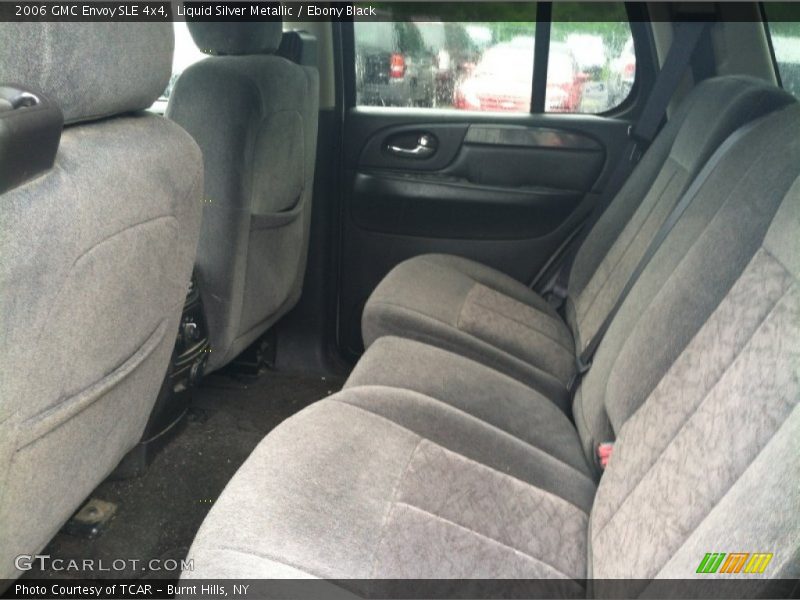 Liquid Silver Metallic / Ebony Black 2006 GMC Envoy SLE 4x4