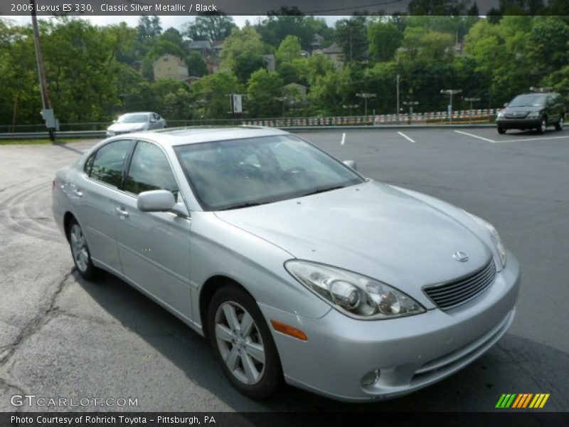 Classic Silver Metallic / Black 2006 Lexus ES 330