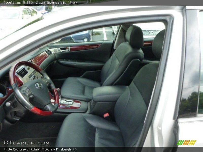 Classic Silver Metallic / Black 2006 Lexus ES 330
