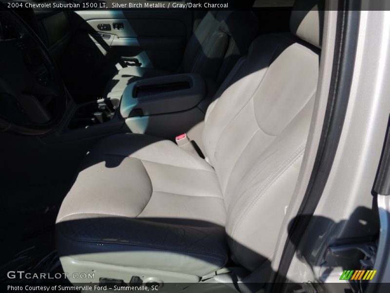 Silver Birch Metallic / Gray/Dark Charcoal 2004 Chevrolet Suburban 1500 LT