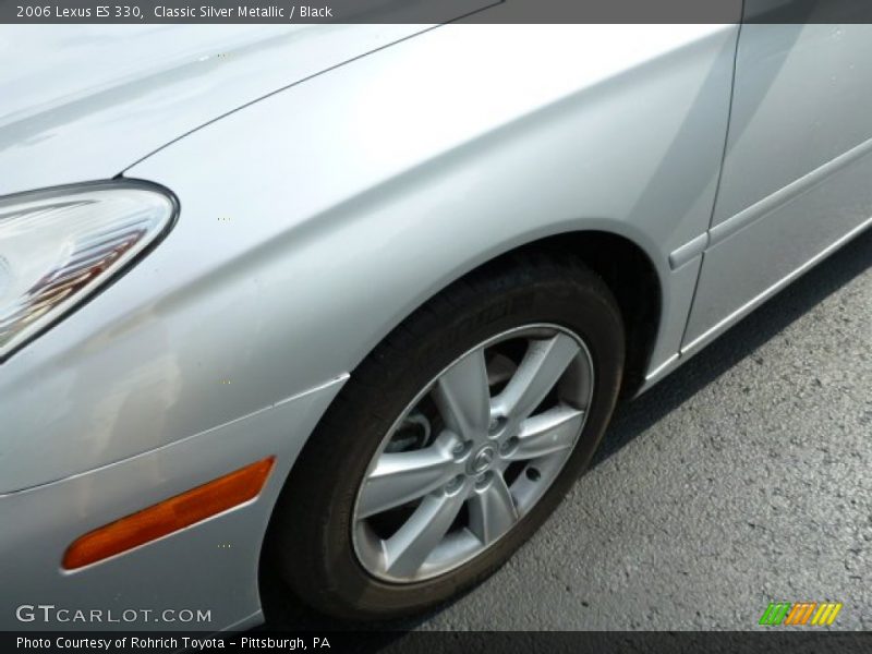 Classic Silver Metallic / Black 2006 Lexus ES 330