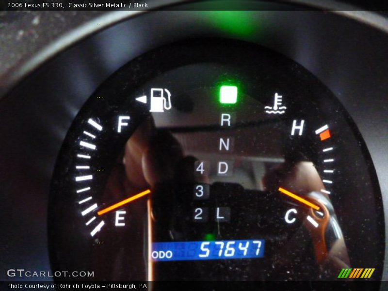 Classic Silver Metallic / Black 2006 Lexus ES 330