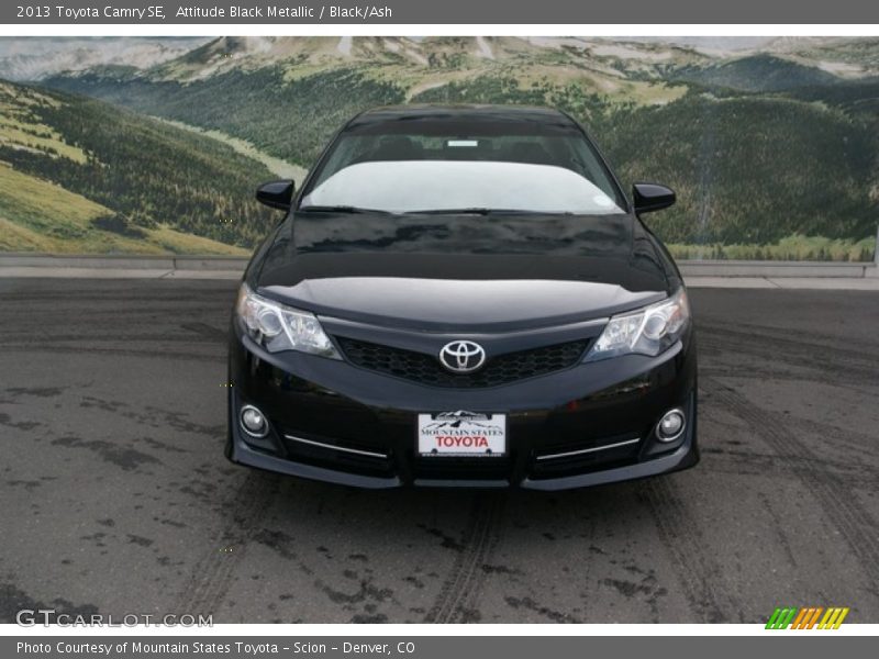 Attitude Black Metallic / Black/Ash 2013 Toyota Camry SE