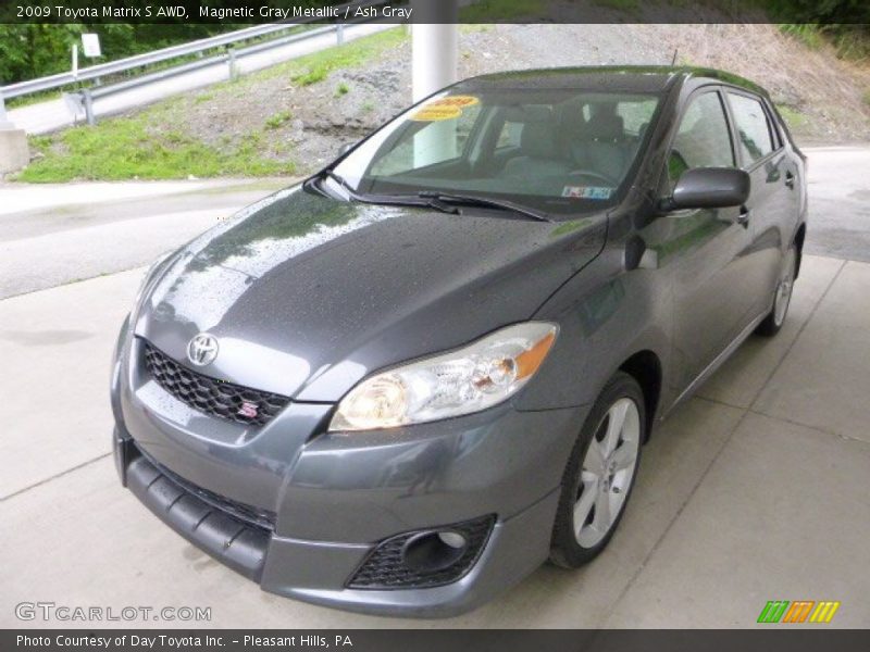 Magnetic Gray Metallic / Ash Gray 2009 Toyota Matrix S AWD