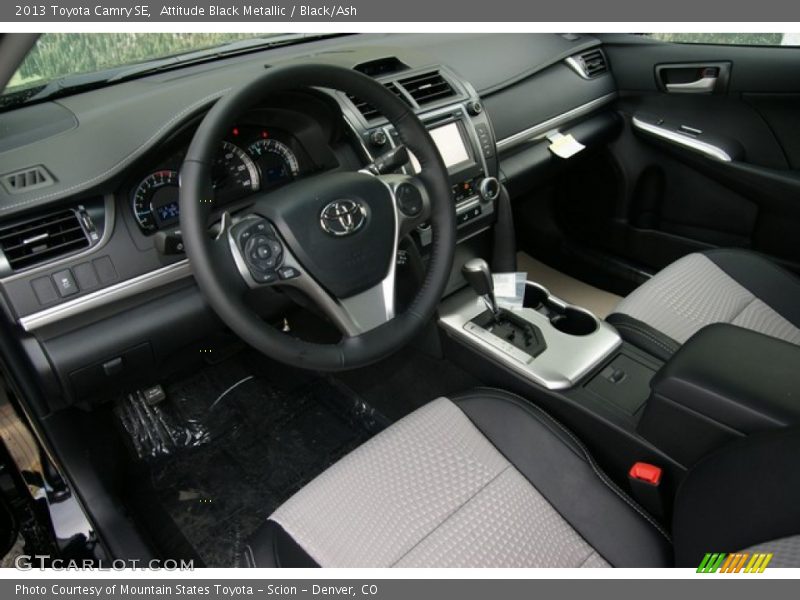 Attitude Black Metallic / Black/Ash 2013 Toyota Camry SE