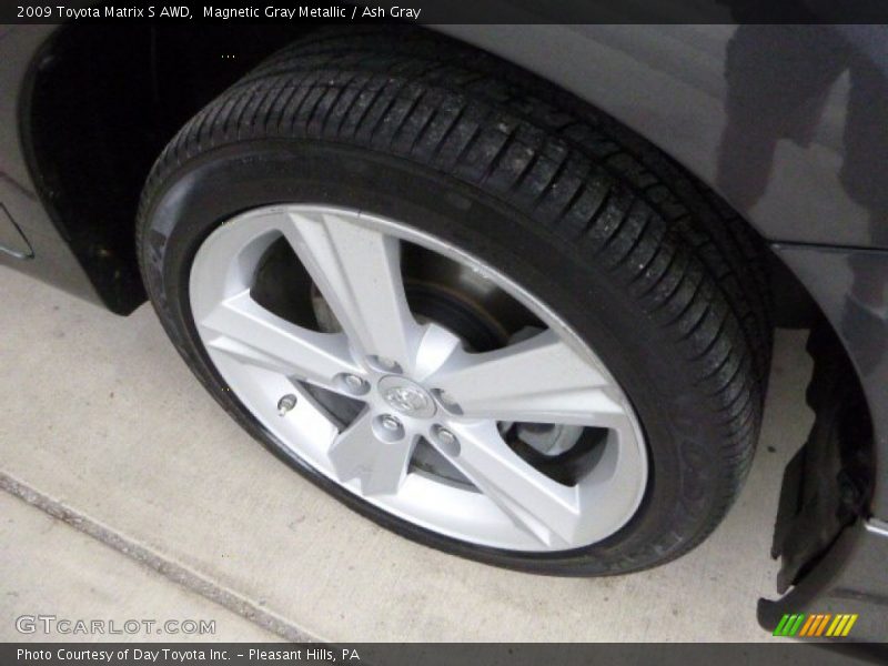 Magnetic Gray Metallic / Ash Gray 2009 Toyota Matrix S AWD