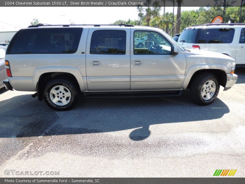 Silver Birch Metallic / Gray/Dark Charcoal 2004 Chevrolet Suburban 1500 LT
