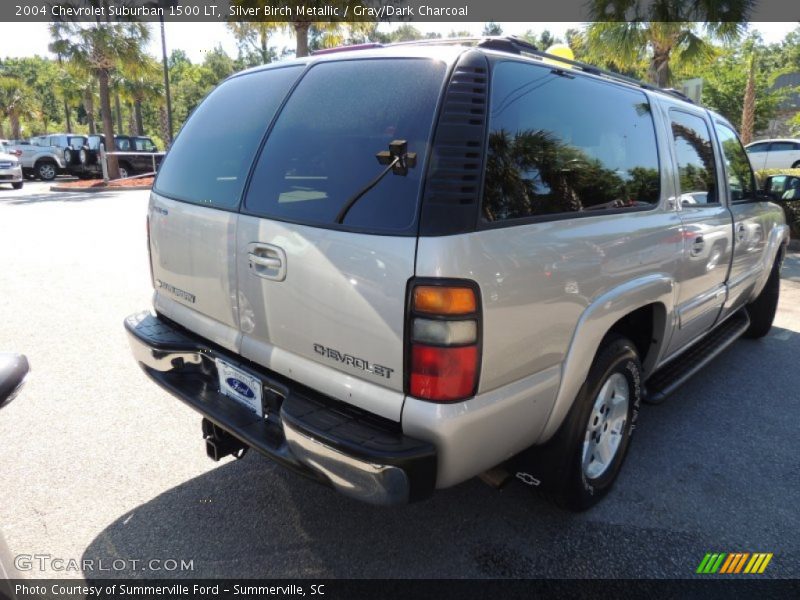 Silver Birch Metallic / Gray/Dark Charcoal 2004 Chevrolet Suburban 1500 LT