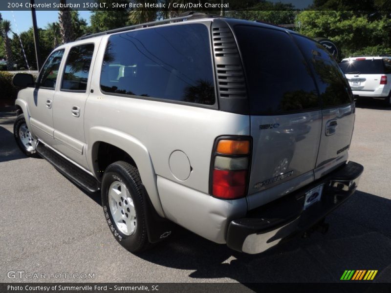 Silver Birch Metallic / Gray/Dark Charcoal 2004 Chevrolet Suburban 1500 LT