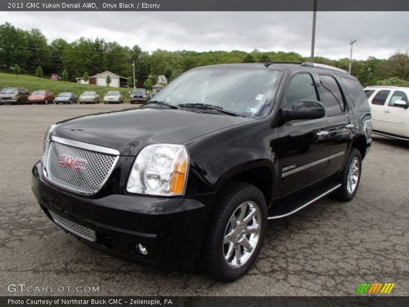 Onyx Black / Ebony 2013 GMC Yukon Denali AWD