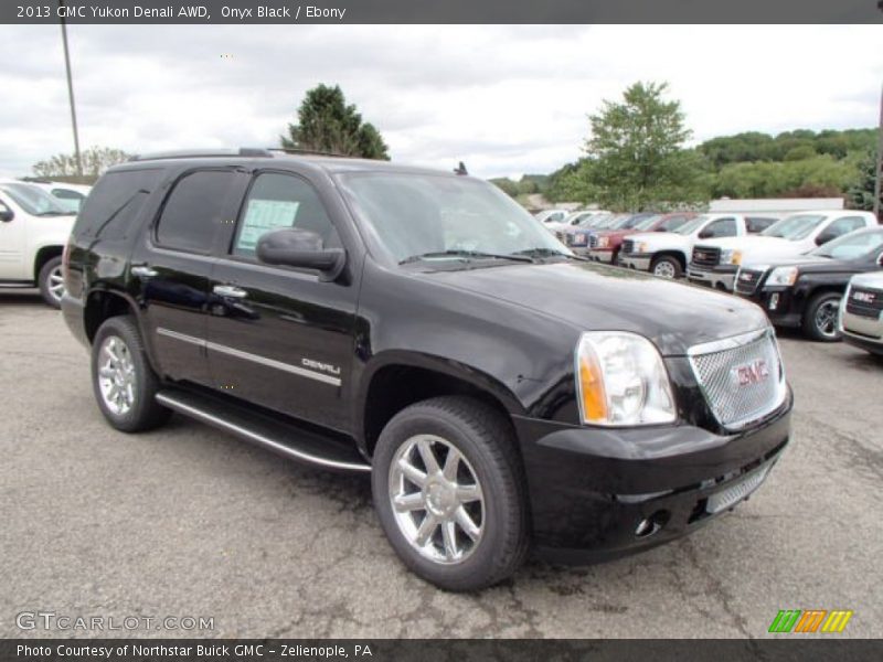 Onyx Black / Ebony 2013 GMC Yukon Denali AWD