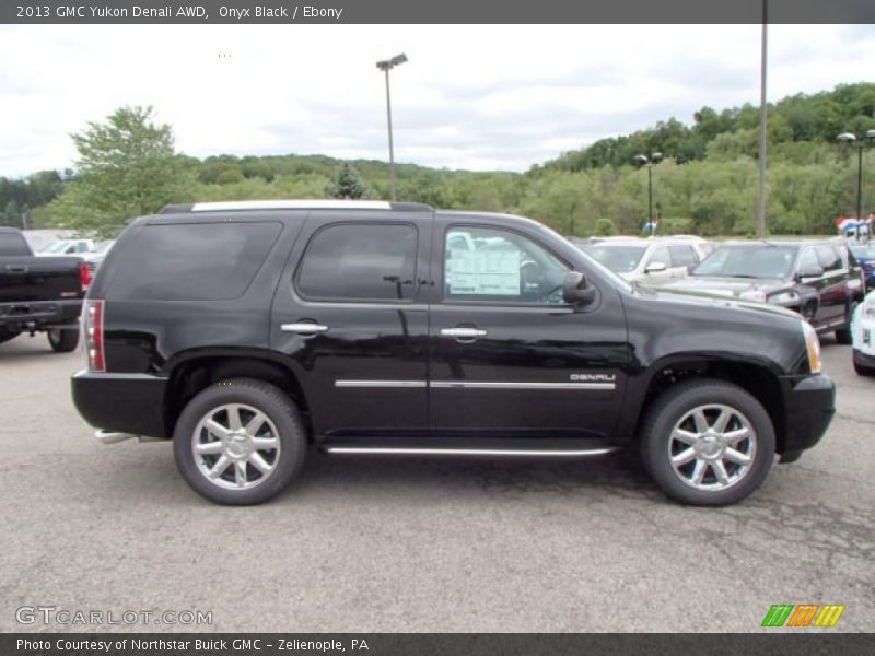 Onyx Black / Ebony 2013 GMC Yukon Denali AWD