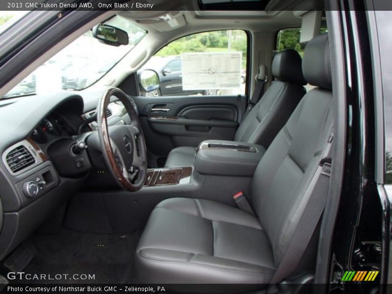 Onyx Black / Ebony 2013 GMC Yukon Denali AWD