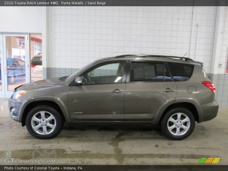 Pyrite Metallic / Sand Beige 2010 Toyota RAV4 Limited 4WD