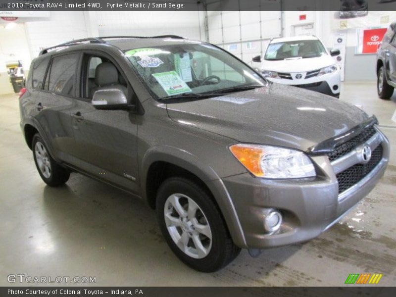Pyrite Metallic / Sand Beige 2010 Toyota RAV4 Limited 4WD