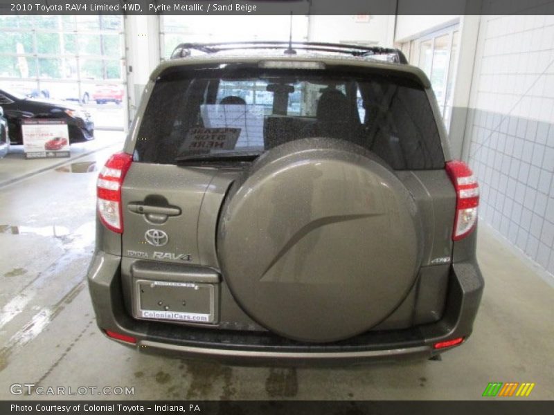 Pyrite Metallic / Sand Beige 2010 Toyota RAV4 Limited 4WD