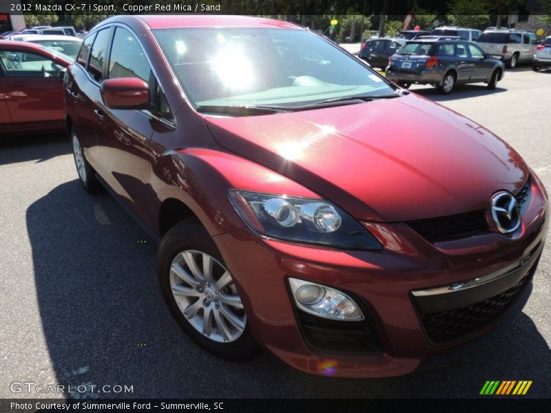 Copper Red Mica / Sand 2012 Mazda CX-7 i Sport