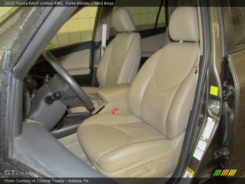 Pyrite Metallic / Sand Beige 2010 Toyota RAV4 Limited 4WD