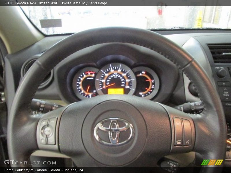 Pyrite Metallic / Sand Beige 2010 Toyota RAV4 Limited 4WD