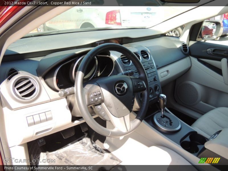 Copper Red Mica / Sand 2012 Mazda CX-7 i Sport