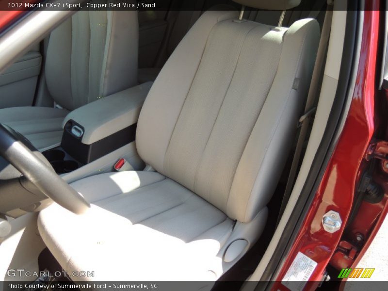 Copper Red Mica / Sand 2012 Mazda CX-7 i Sport