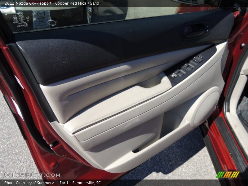 Copper Red Mica / Sand 2012 Mazda CX-7 i Sport