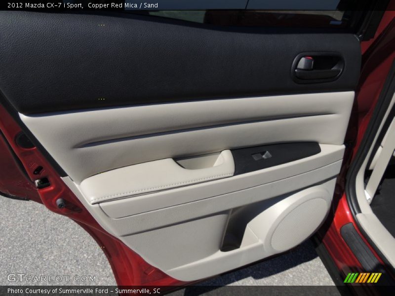 Copper Red Mica / Sand 2012 Mazda CX-7 i Sport