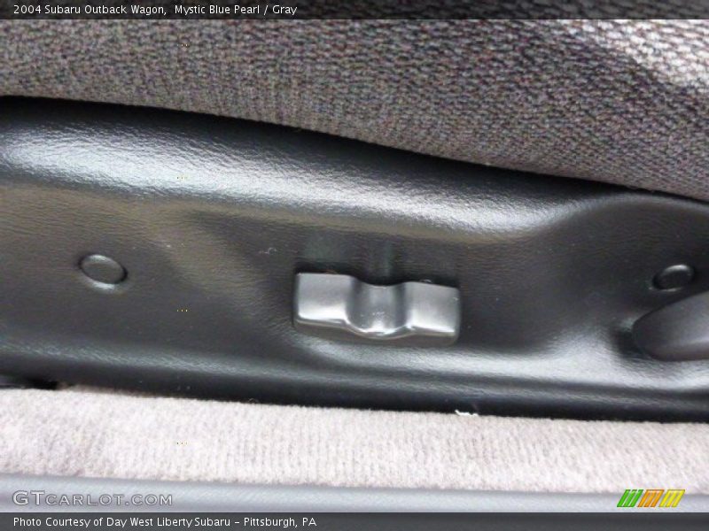 Mystic Blue Pearl / Gray 2004 Subaru Outback Wagon