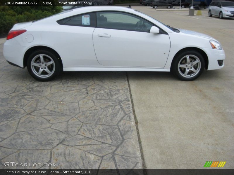 Summit White / Ebony 2009 Pontiac G6 GT Coupe