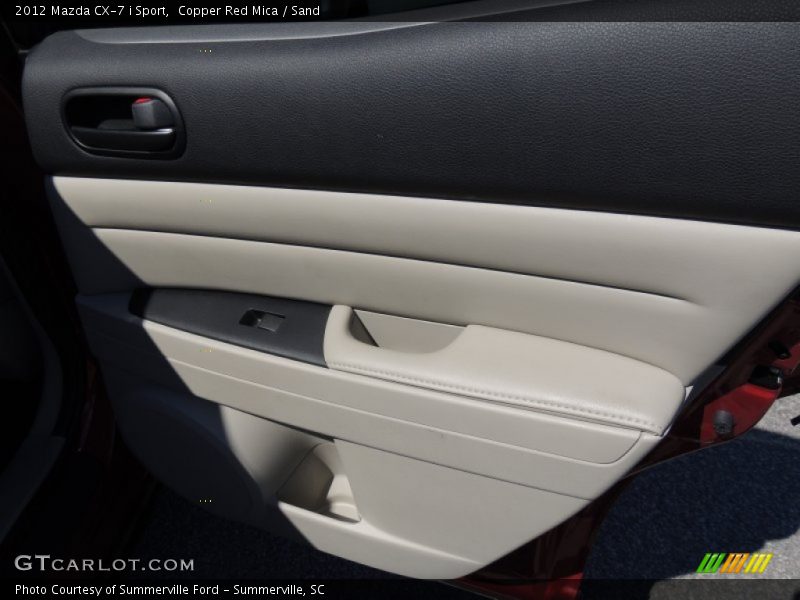 Copper Red Mica / Sand 2012 Mazda CX-7 i Sport