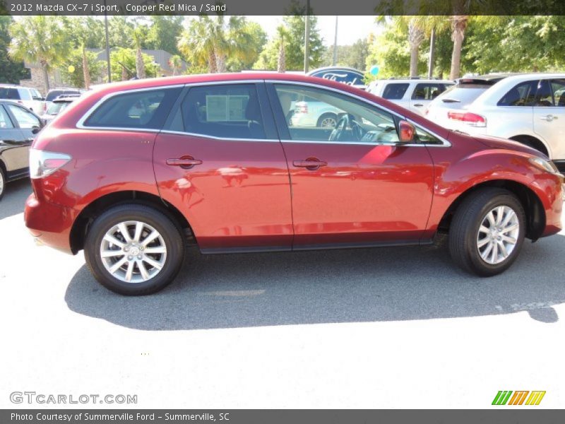 Copper Red Mica / Sand 2012 Mazda CX-7 i Sport
