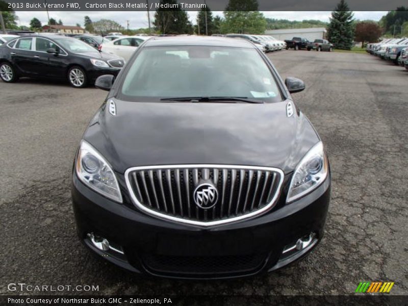 Carbon Black Metallic / Medium Titanium 2013 Buick Verano FWD