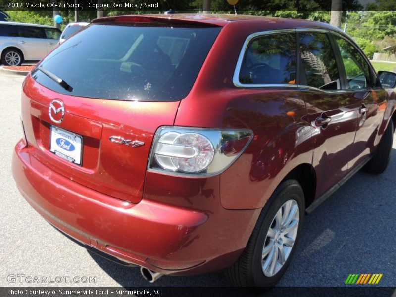 Copper Red Mica / Sand 2012 Mazda CX-7 i Sport