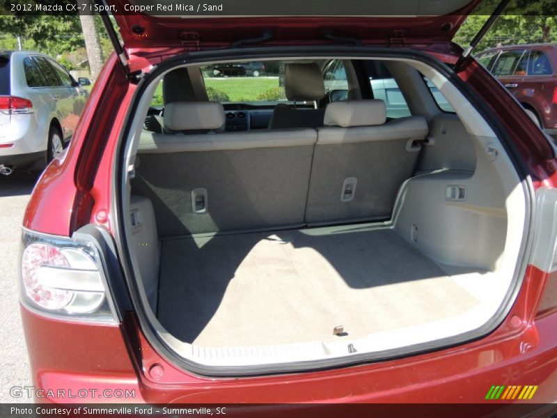 Copper Red Mica / Sand 2012 Mazda CX-7 i Sport