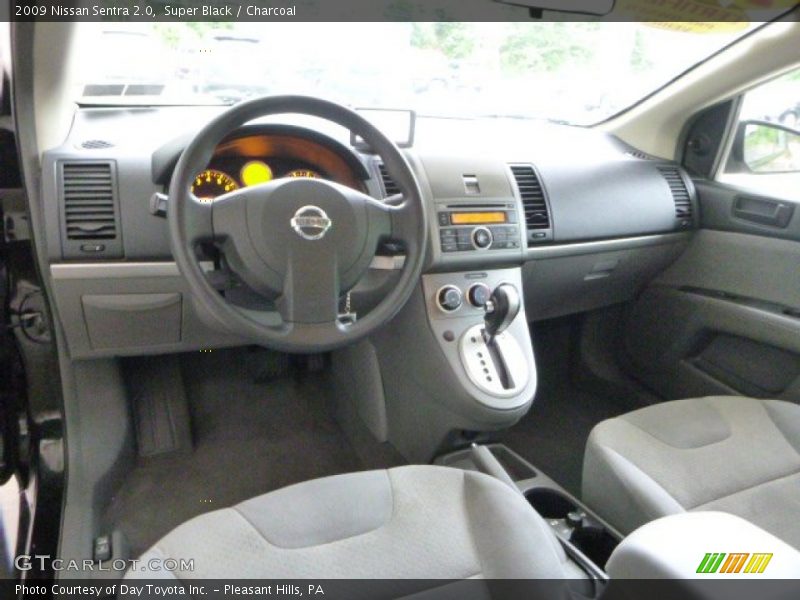 Super Black / Charcoal 2009 Nissan Sentra 2.0