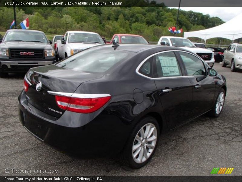 Carbon Black Metallic / Medium Titanium 2013 Buick Verano FWD