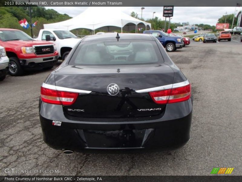 Carbon Black Metallic / Medium Titanium 2013 Buick Verano FWD