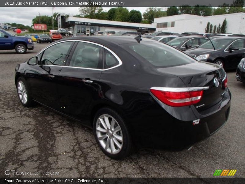 Carbon Black Metallic / Medium Titanium 2013 Buick Verano FWD