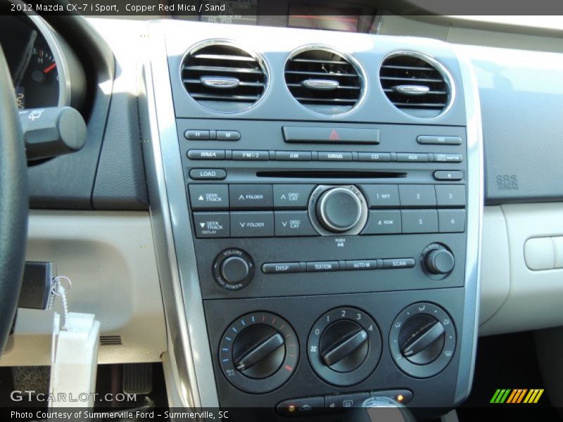 Copper Red Mica / Sand 2012 Mazda CX-7 i Sport