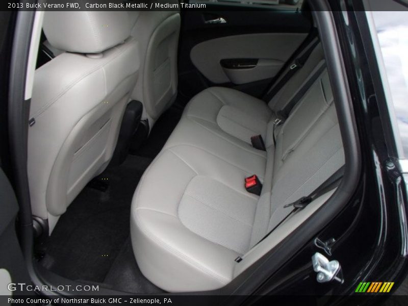 Carbon Black Metallic / Medium Titanium 2013 Buick Verano FWD
