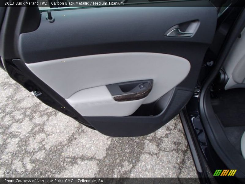 Carbon Black Metallic / Medium Titanium 2013 Buick Verano FWD