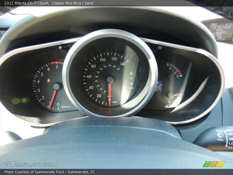 Copper Red Mica / Sand 2012 Mazda CX-7 i Sport