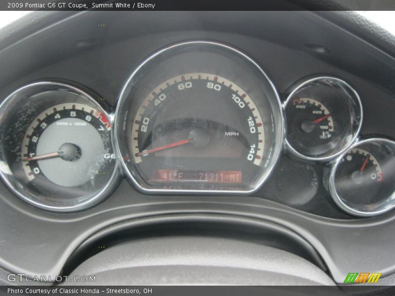Summit White / Ebony 2009 Pontiac G6 GT Coupe