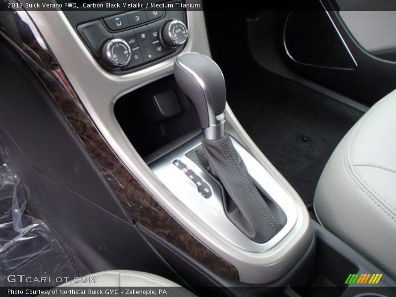 Carbon Black Metallic / Medium Titanium 2013 Buick Verano FWD
